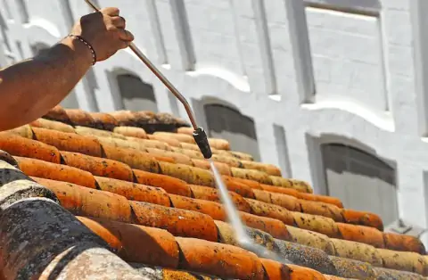 Nettoyage de toitures - La Fresnais